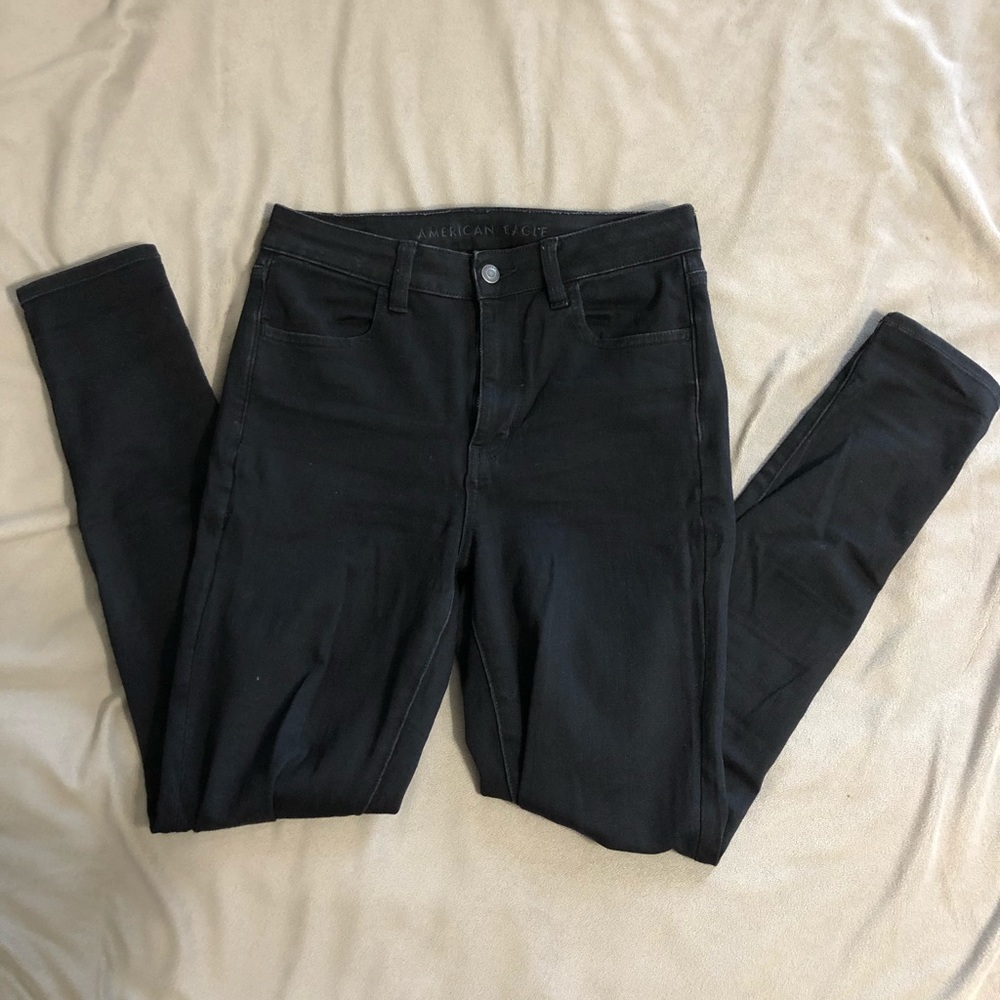 american eagle black jeans